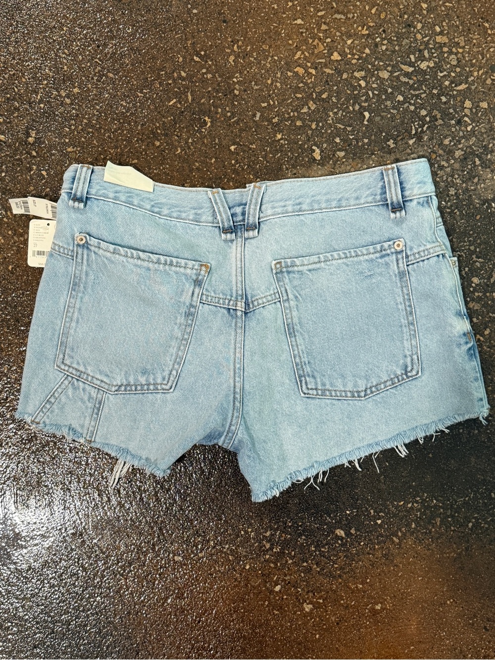 NWT free people button fly shorts - Picture 2 of 3
